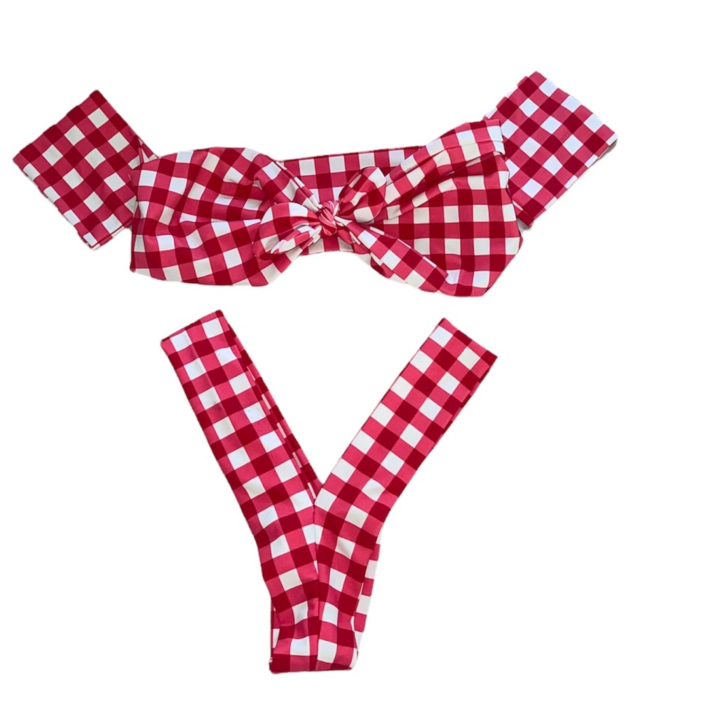 Gingham bikini 👙